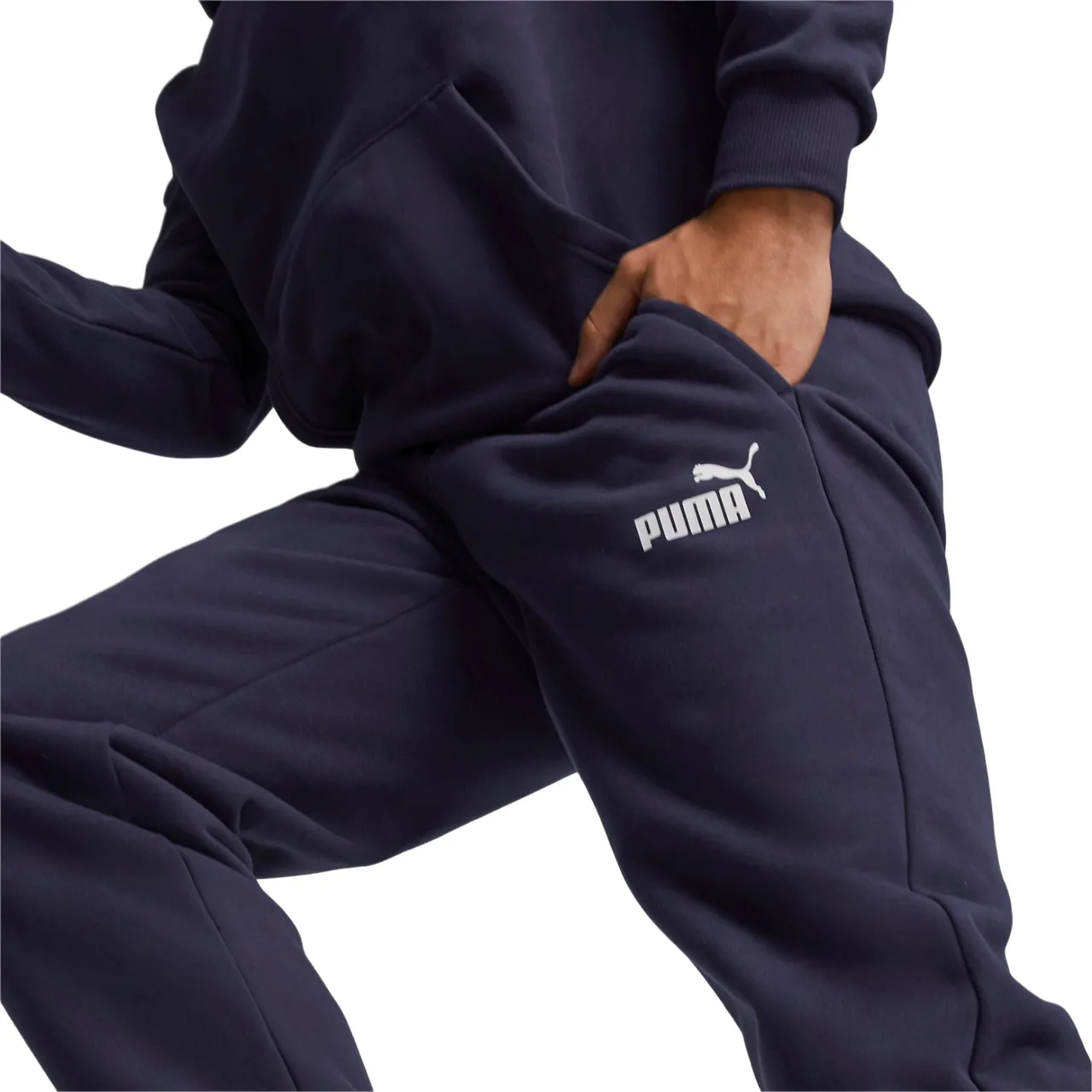 Puma tuta sportiva da uomo con cappuccio 676836-06 blu