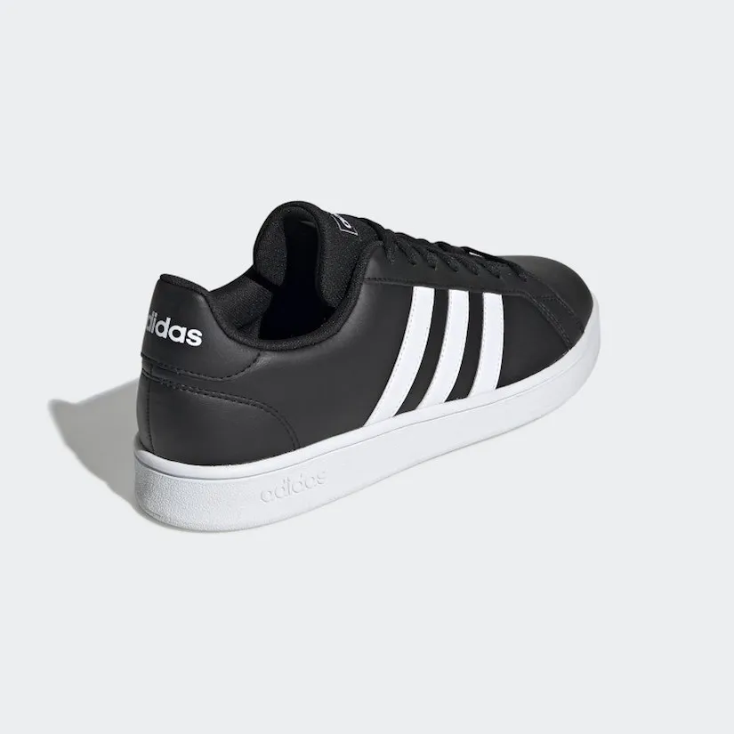 Scarpe Adidas donna grand court in pelle nera EE7900