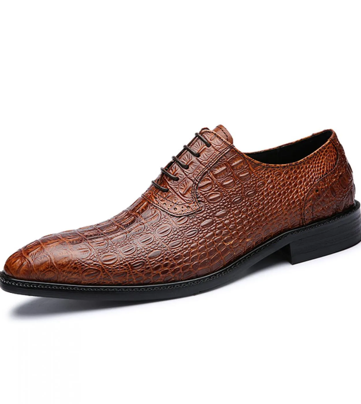 Scarpe eleganti da uomo in vera pelle Scarpe eleganti da uomo in pelle marrone stile uomo