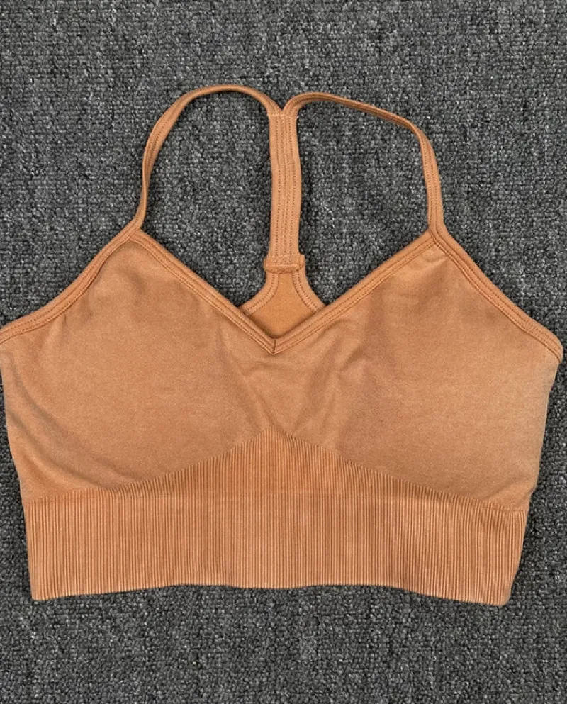 Set da yoga Palestra Donna Reggiseno sportivo Abbigliamento manica lunga Top a vita alta Leggings Tuta sportiva Abbigliamento da