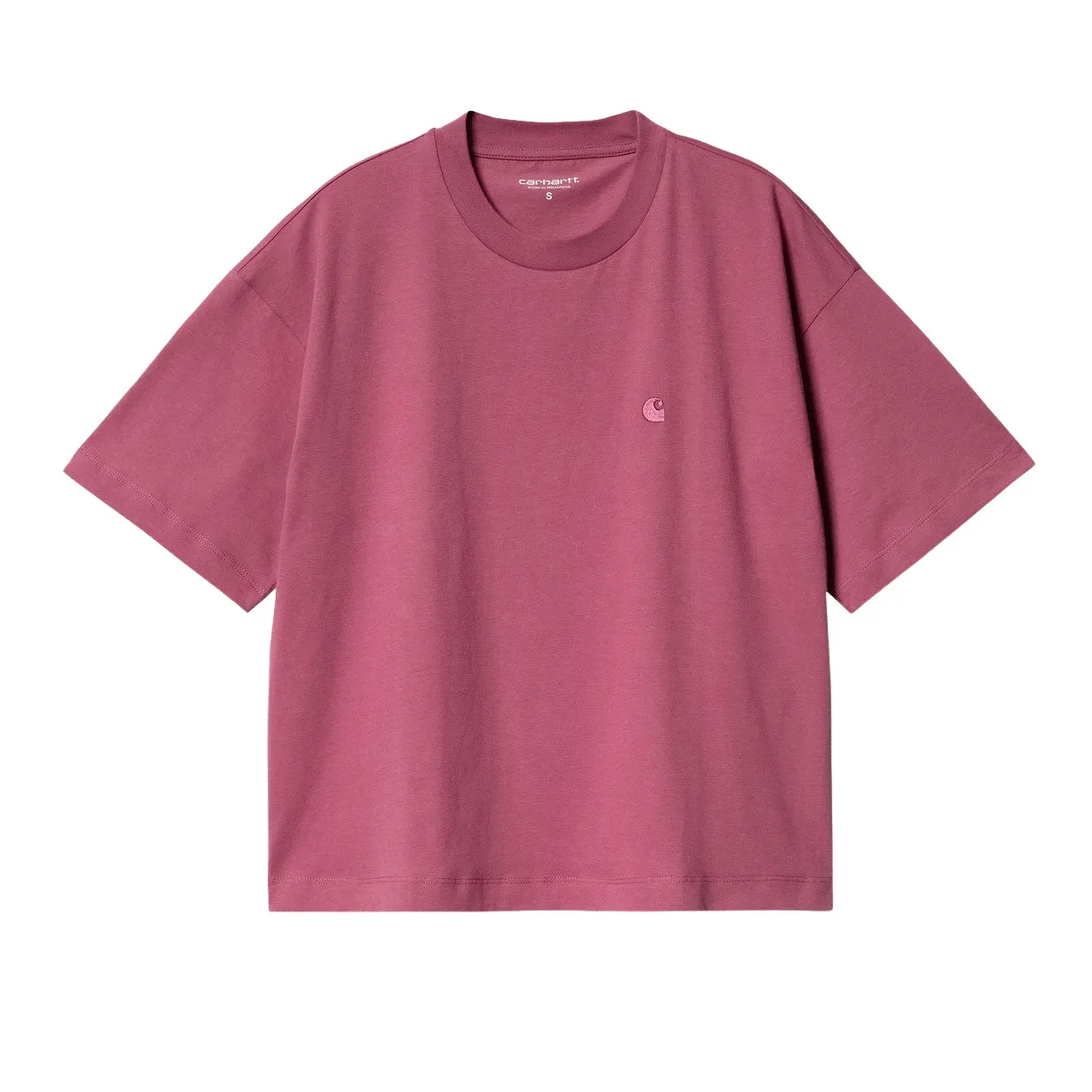 T-shirt Donna Carhartt WIP W' S/S Chester Rosa