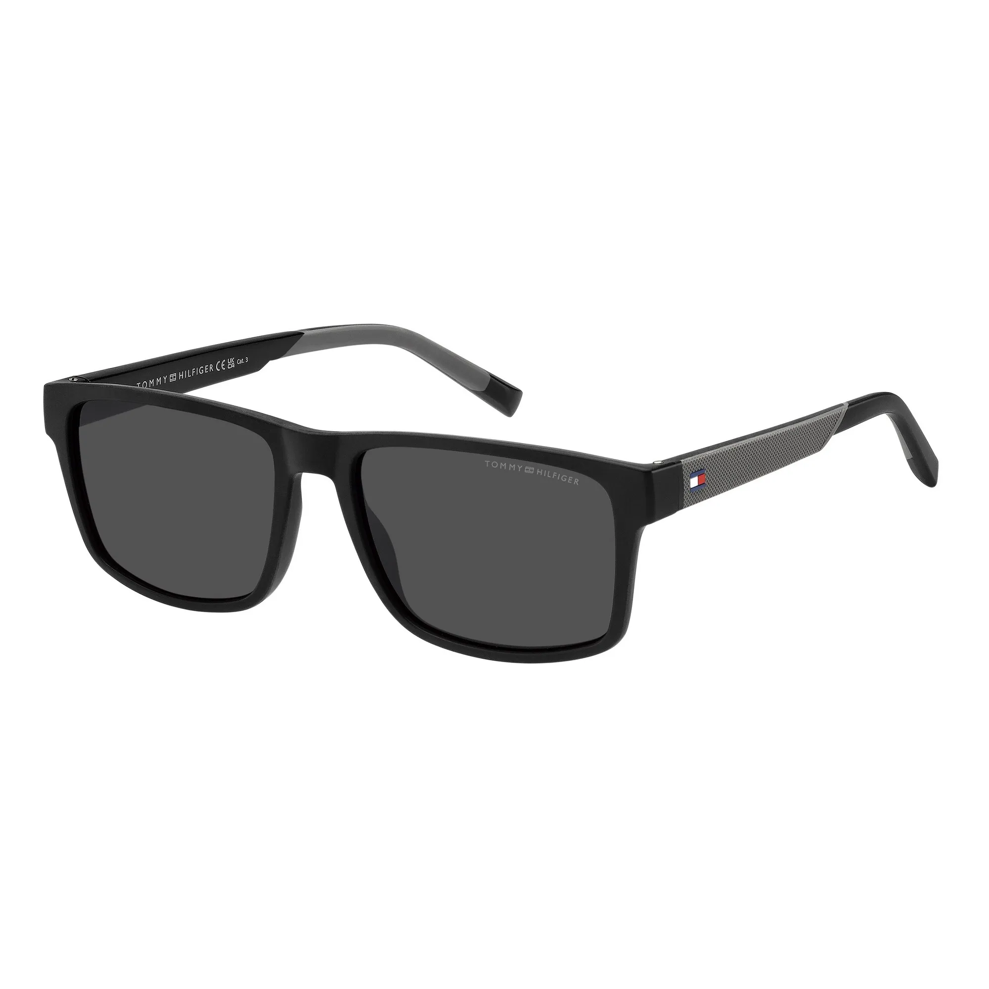   Tommy Hilfiger TH 2142/S - 08A IR Grigio Nero | Occhiale Da Sole Uomo 