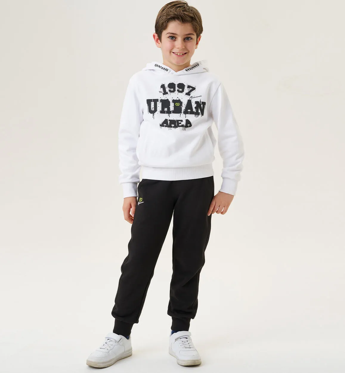 Tuta sportiva per ragazzo 100% cotone