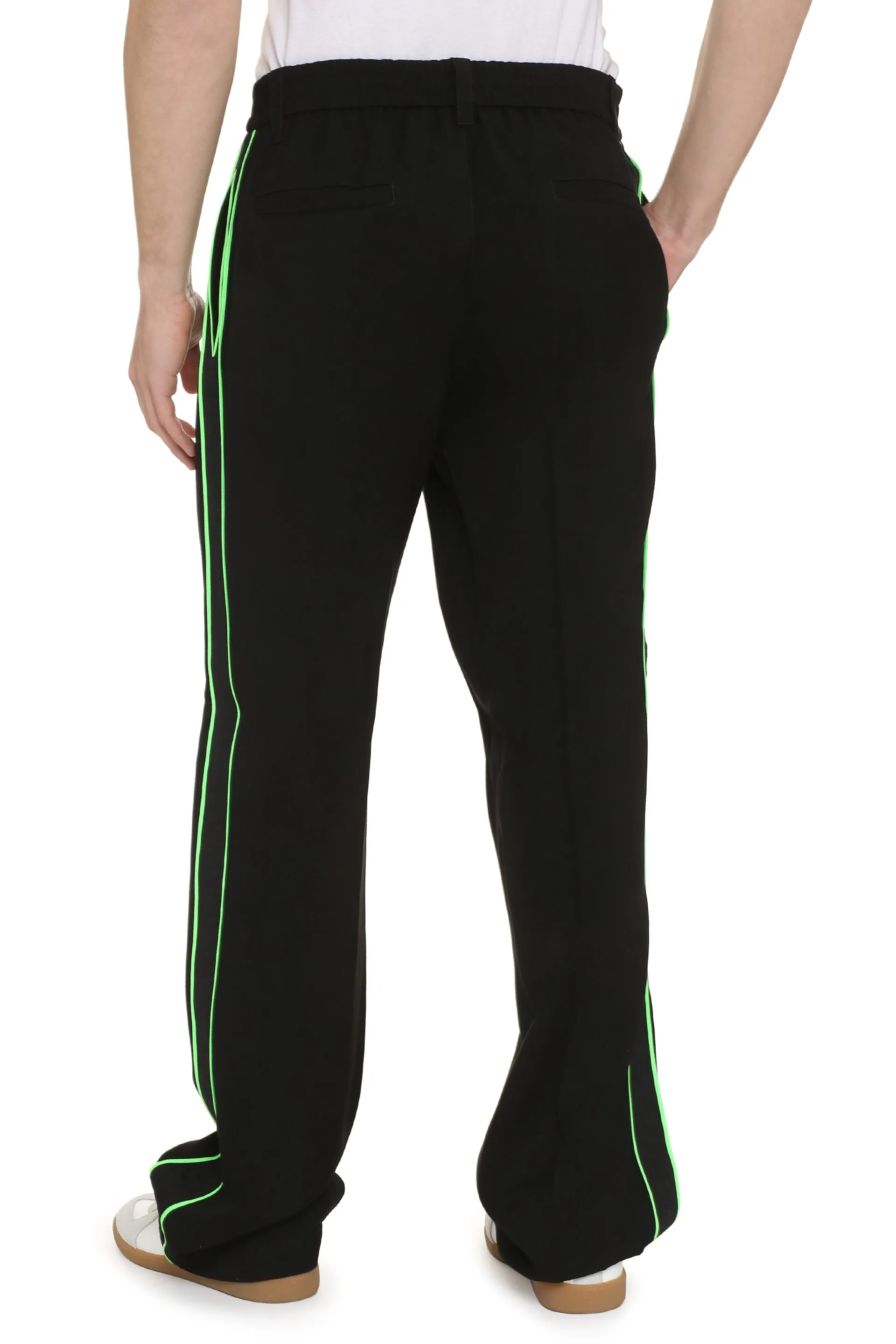 Versace Pantaloni sportivi con bande logate