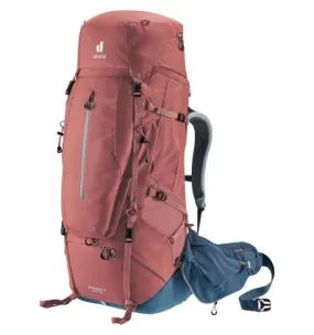 Zaino da escursionismo Deuter Aircontact X 60+15 SL (rosso-rosa)